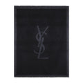Black Logo Scarf 1