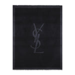Black Logo Scarf 1