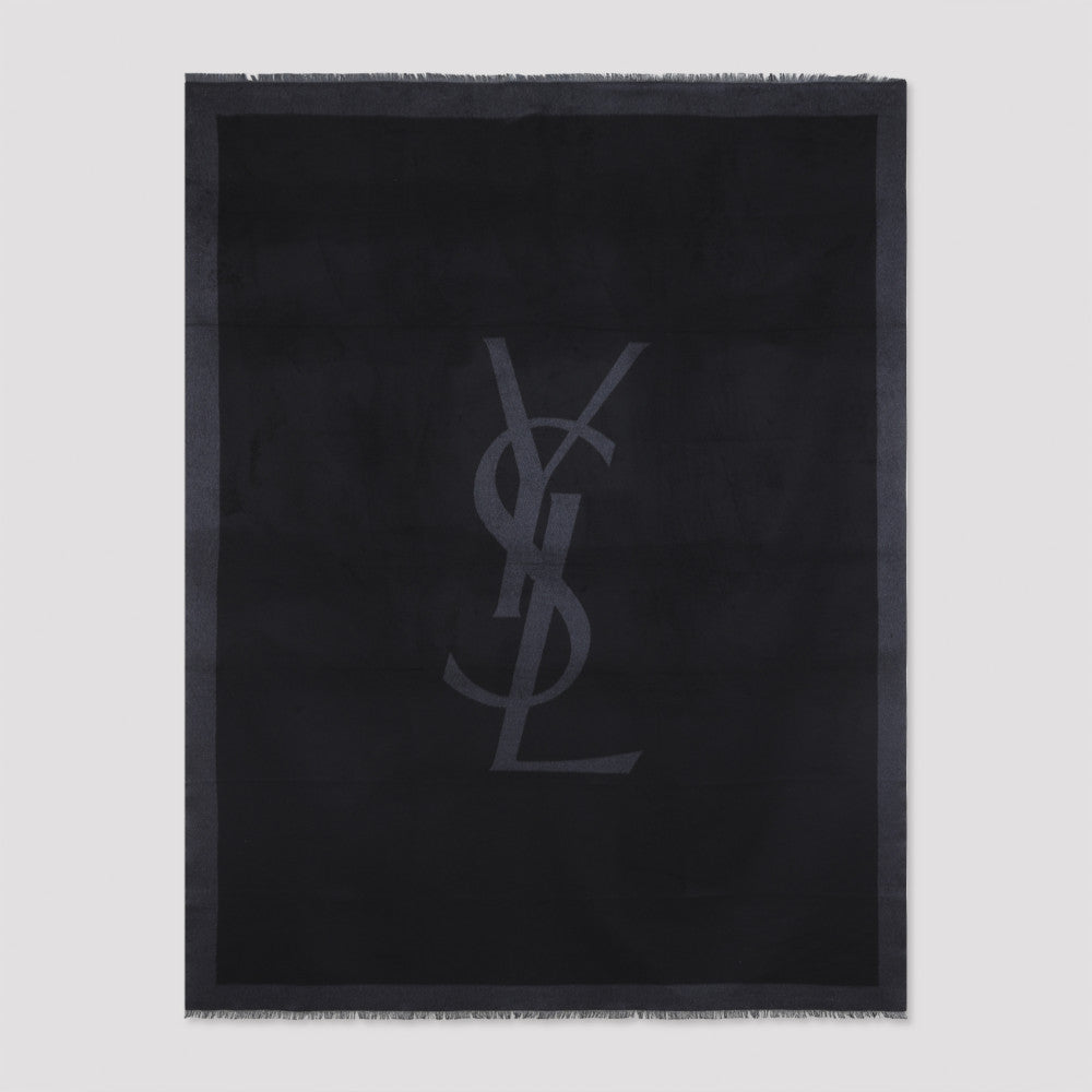 Black Logo Scarf 2