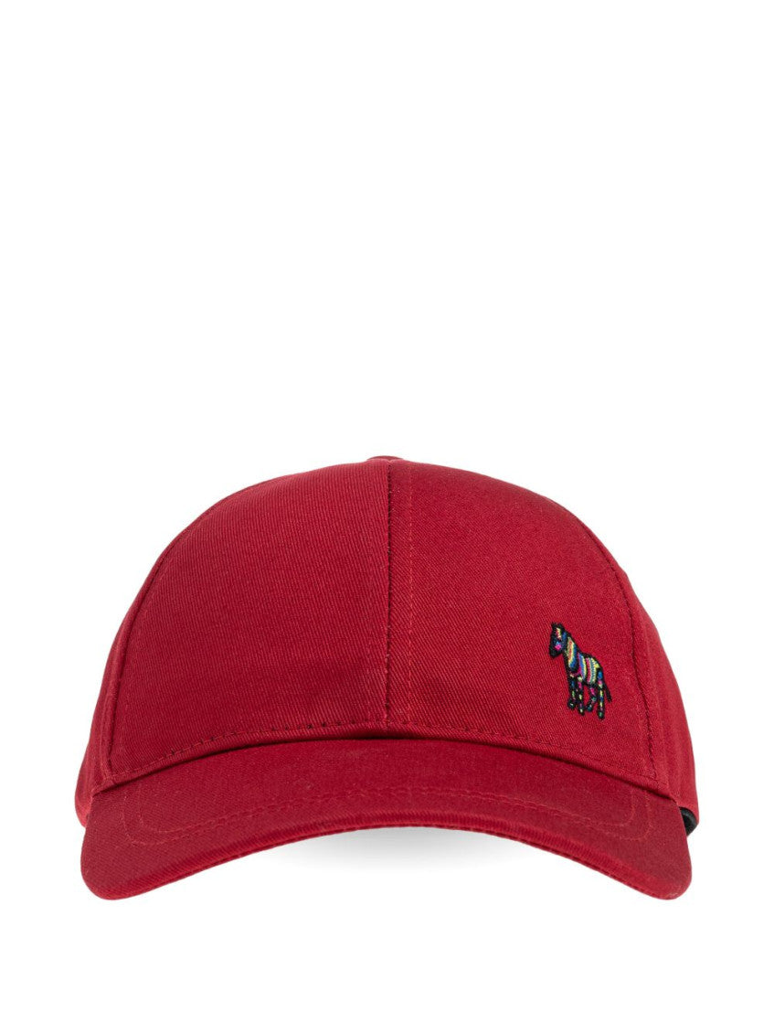 Red Logo Baseball Hat 1