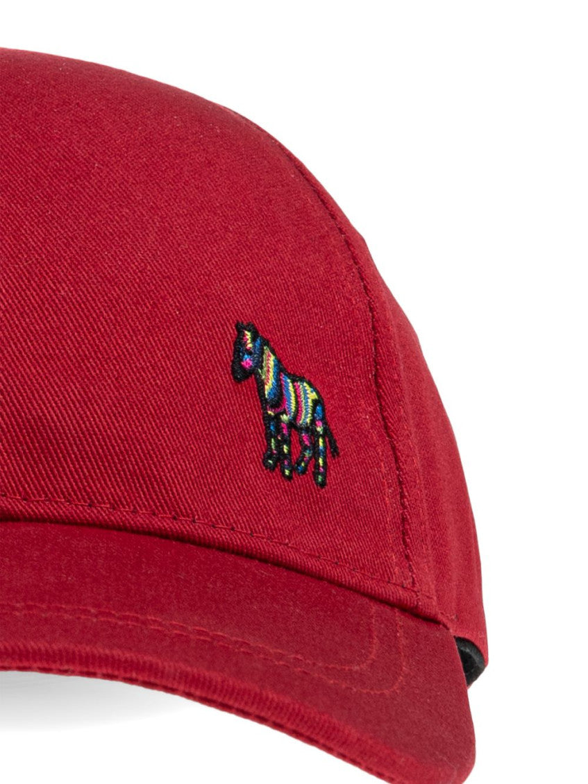 Red Logo Baseball Hat 3