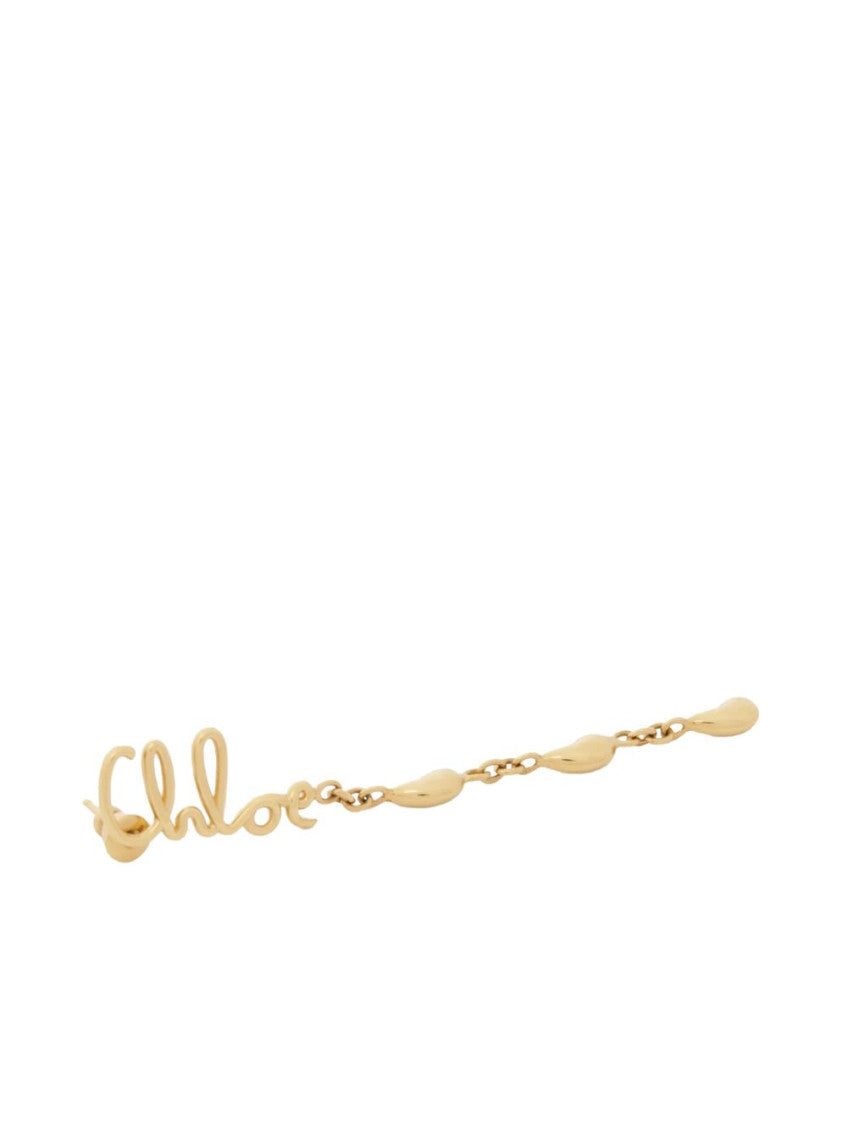 Golden Chloé Iconic Earrings 2