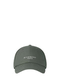 Green Embroidered Logo Baseball Hat 1