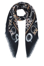Black Mambo Logo Scarf 1