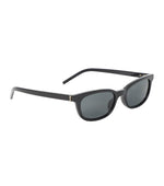 Black M160 Rectangular Sunglasses 1