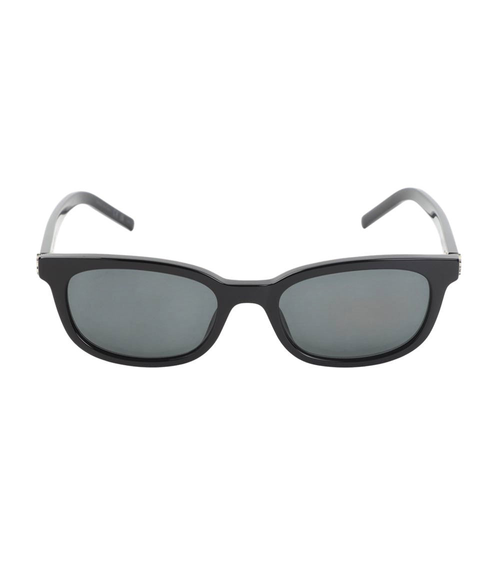 Black M160 Rectangular Sunglasses 2
