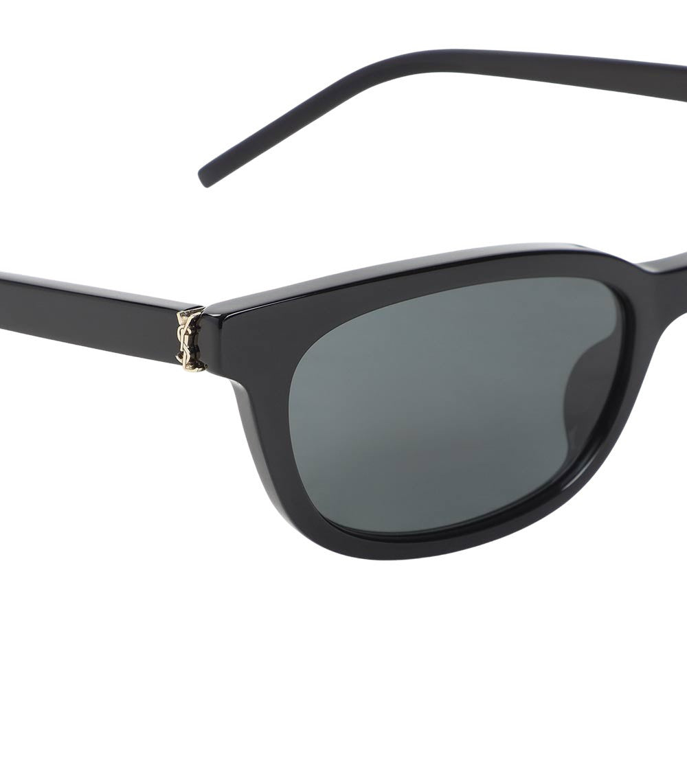 Black M160 Rectangular Sunglasses 3
