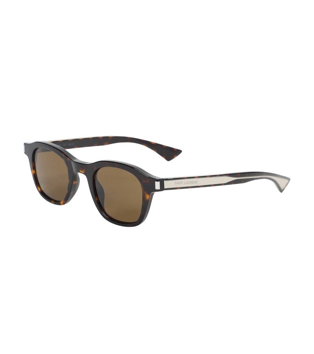 Brown Havana Square Sunglasses 1