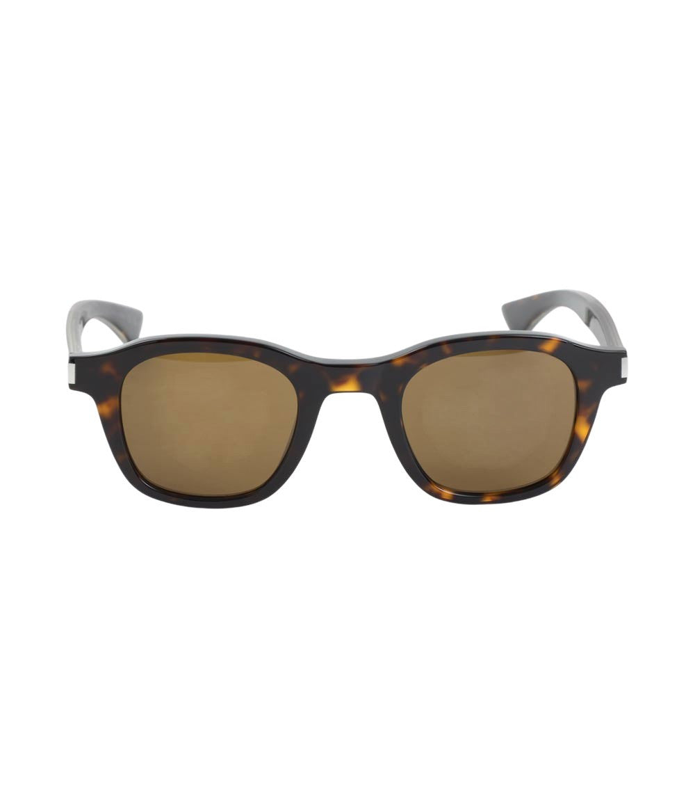Brown Havana Square Sunglasses 2