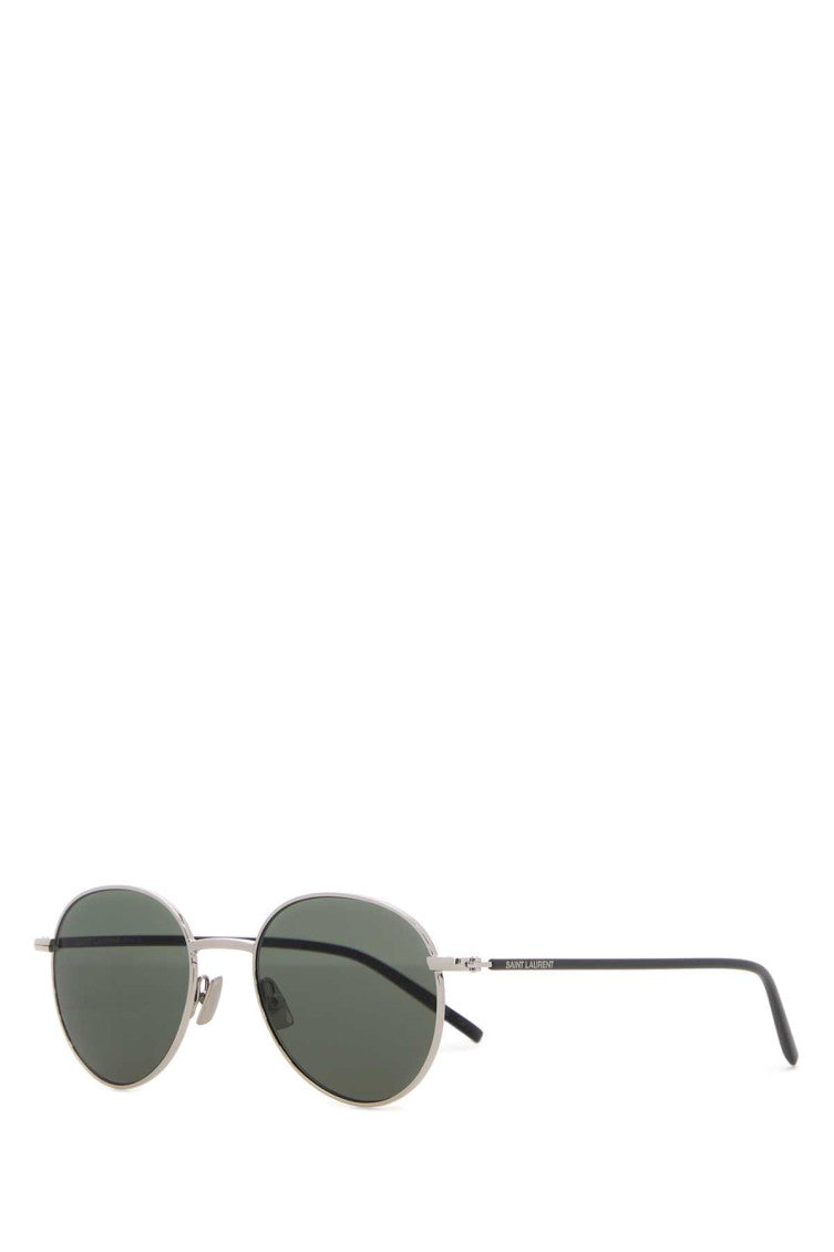 Silver Round Sunglasses 1