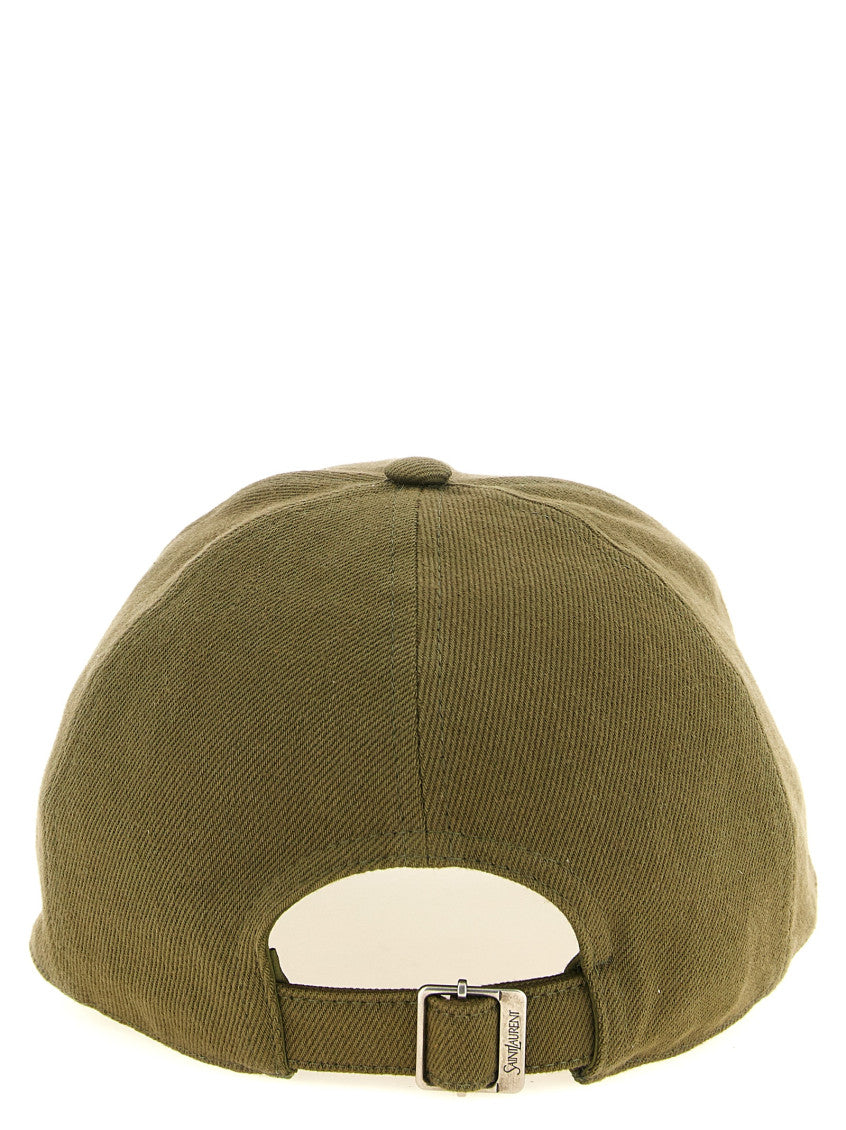 Green Cassandre Logo Baseball Hat 3