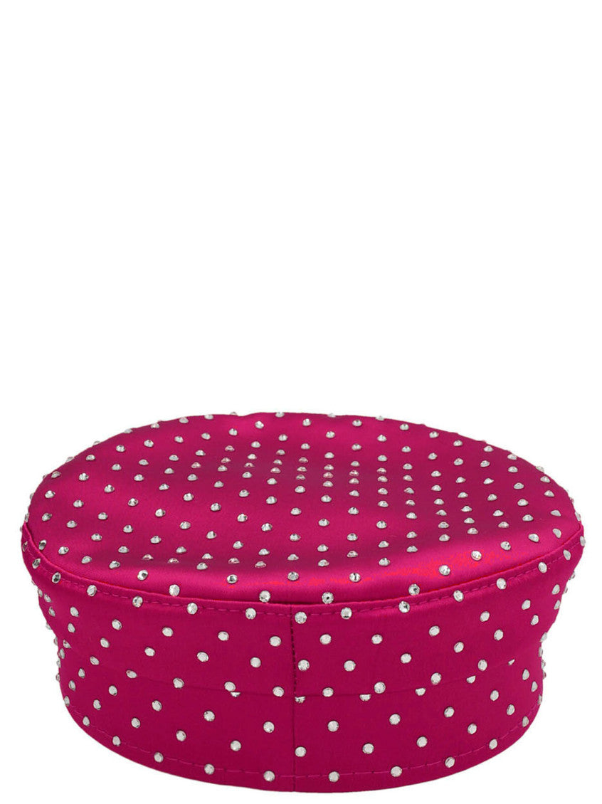 Fuchsia 'Baker Boy’ hat 3