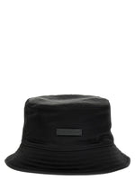 Black Logo patch bucket hat 1