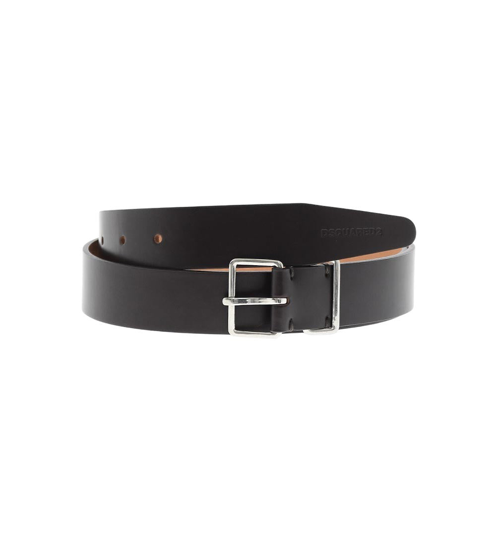 Brown Solid Formal Belt 1