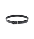 Black Leather Reversible Belt 1