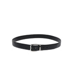 Black Reversible Leather Belt 1