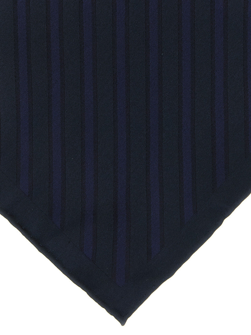 Blue Regimental Stripes Pocket Square 3
