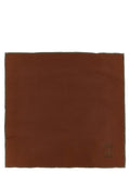 Brown Double-face Pocket Square 1