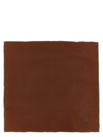 Brown Double-face Pocket Square 1