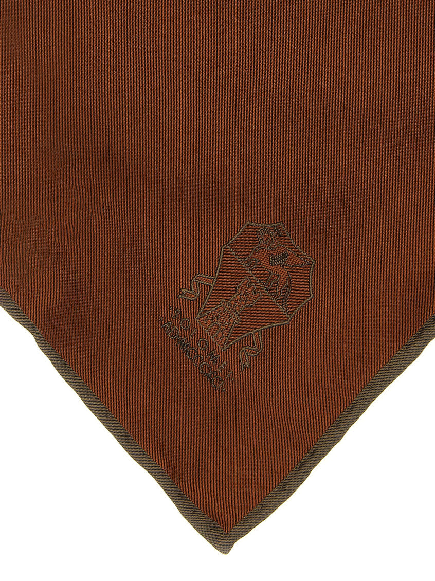 Brown Double-face Pocket Square 3
