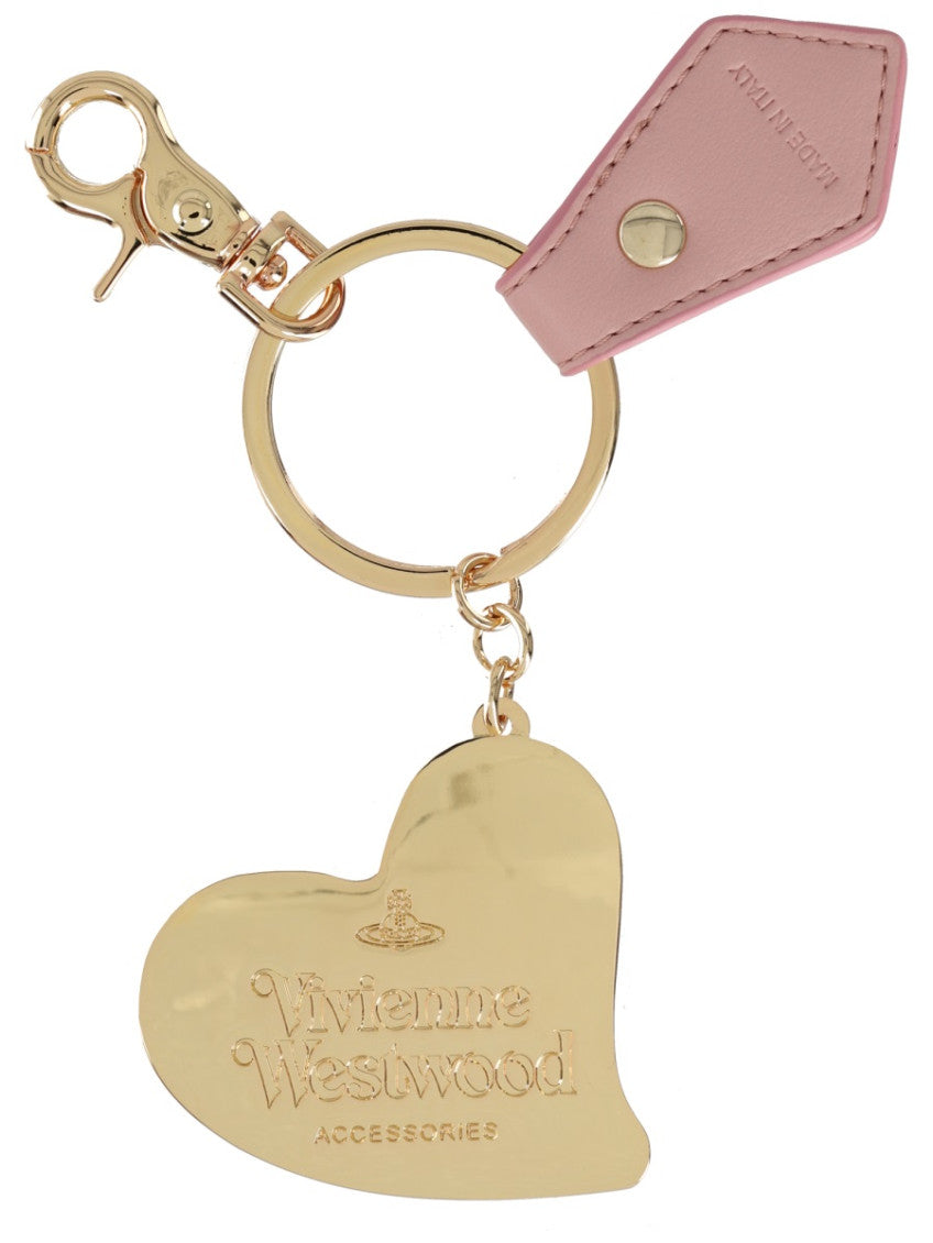 Pink Orb Heart Solid Key Holder 2