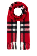Red Check Scarf 1