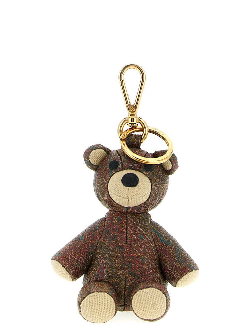 Brown Teddy Charm Keychain 1