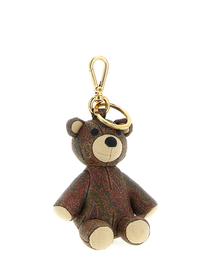 Brown Teddy Charm Keychain 3