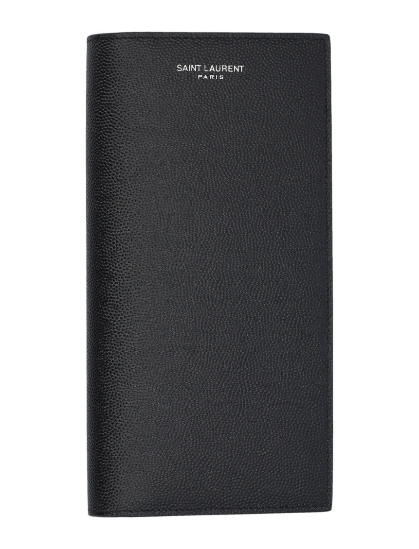Black Continental Logo Wallet 1