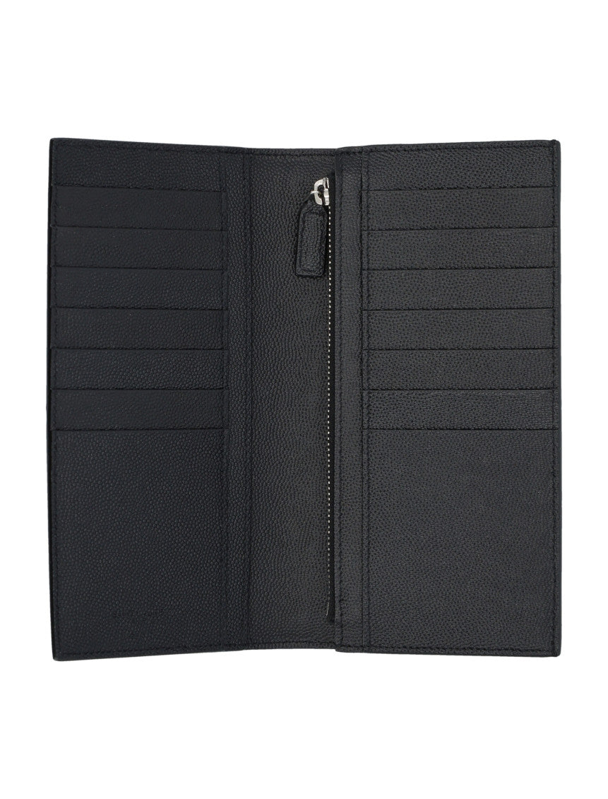 Black Continental Logo Wallet 3
