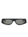 Black Oval Logo Sunglasses 1