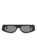 Black Oval Logo Sunglasses 1