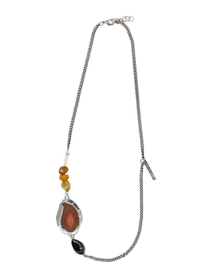 Silver Stone Necklace 1
