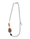 Silver Stone Necklace 1