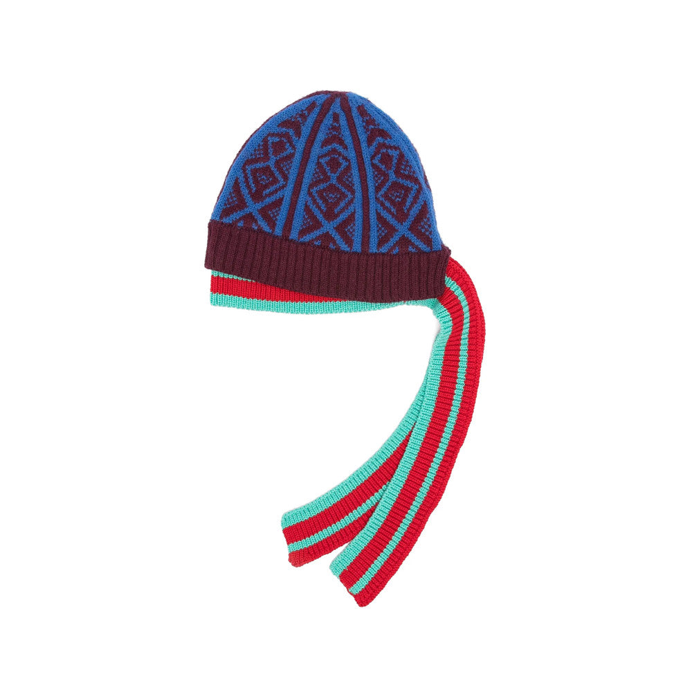 Multicolor Knitted Beanie Cap 1