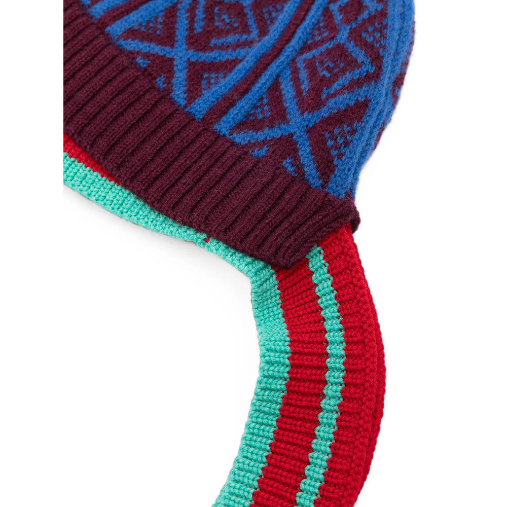 Multicolor Knitted Beanie Cap 3