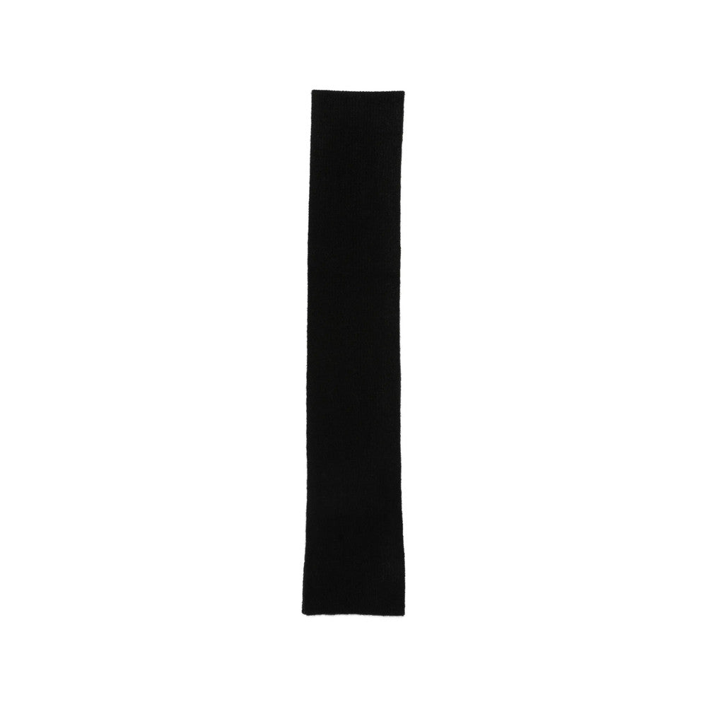 Black Knitted Scarf 1