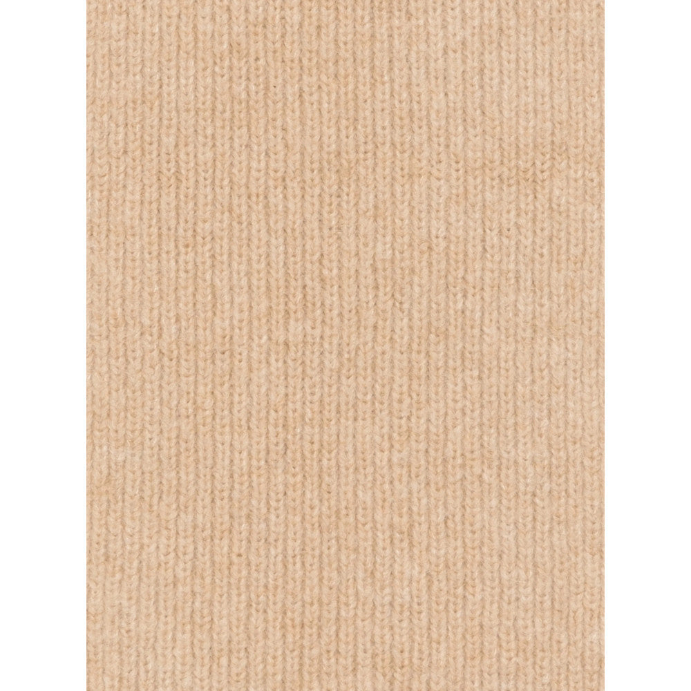 Beige Knitted Scarf 2