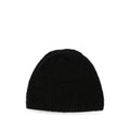 Black Knitted Beanie Cap 1