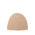 Beige Knitted Beanie Cap 1