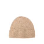 Beige Knitted Beanie Cap 1
