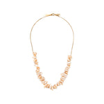 Golden Beige Shell Necklace 1