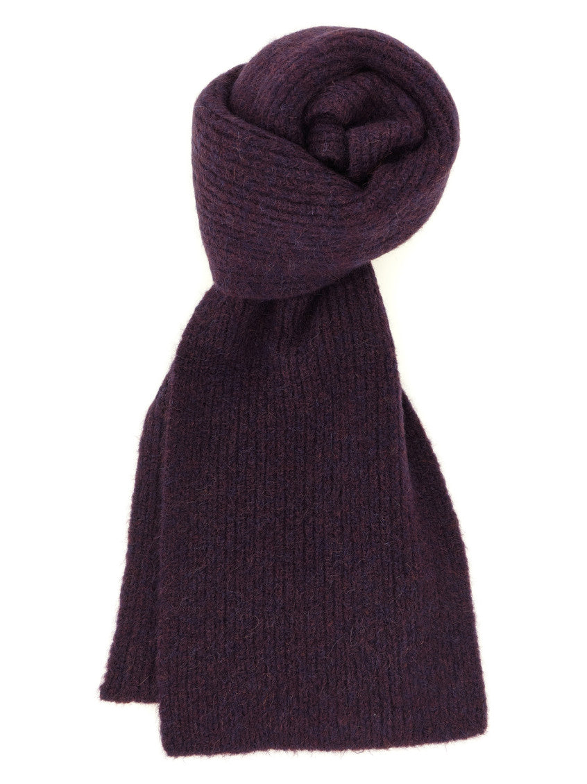 Purple Moyson Knitted Scarf 1