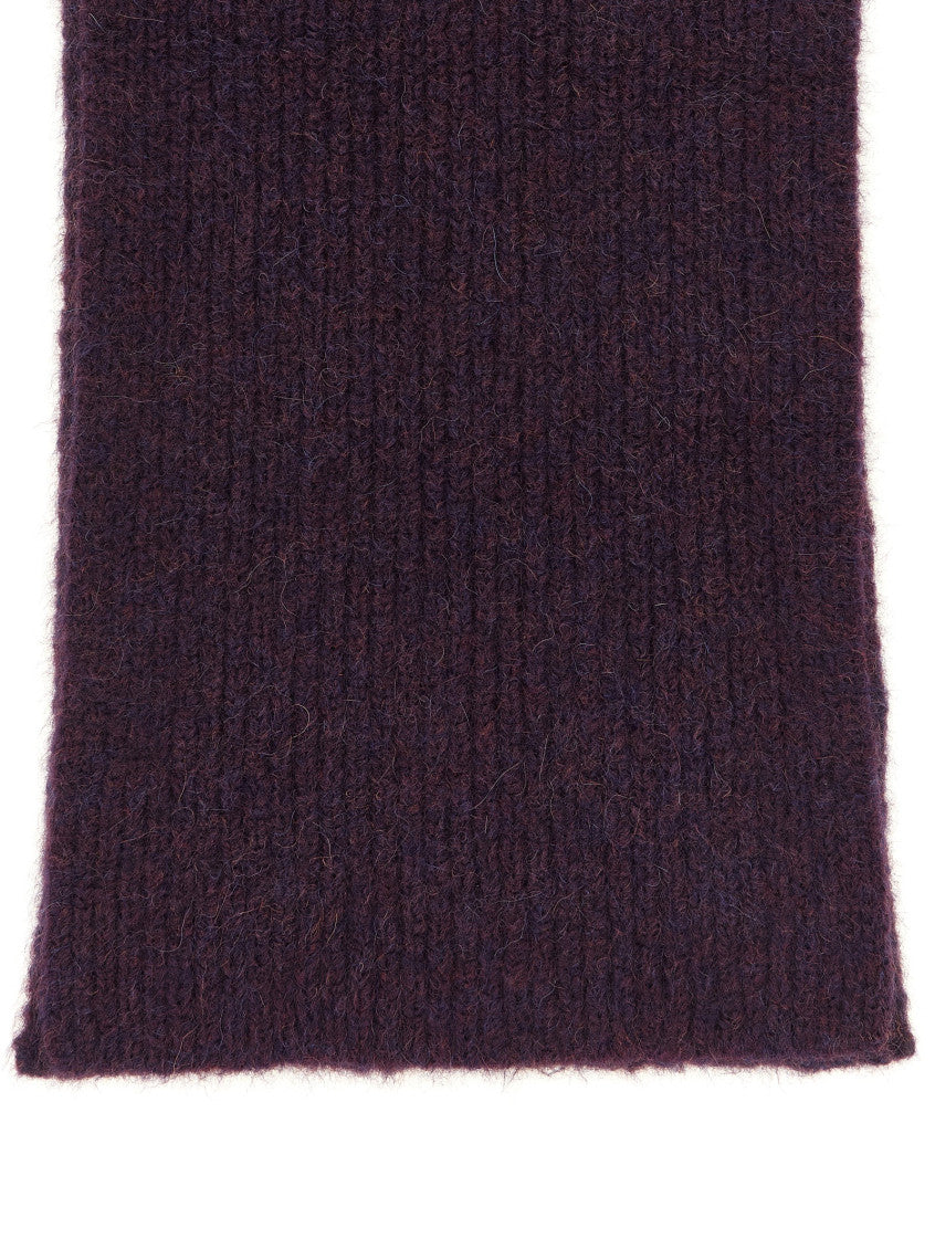 Purple Moyson Knitted Scarf 2