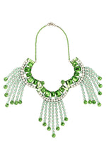 Green Maxi Rhinestones Necklace 1