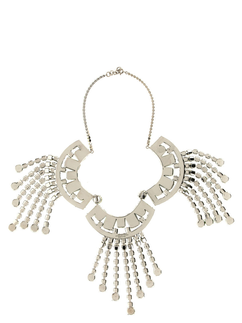Green Maxi Rhinestones Necklace 2