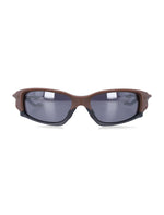 Brown Plantaris Rectangular Sunglasses 1