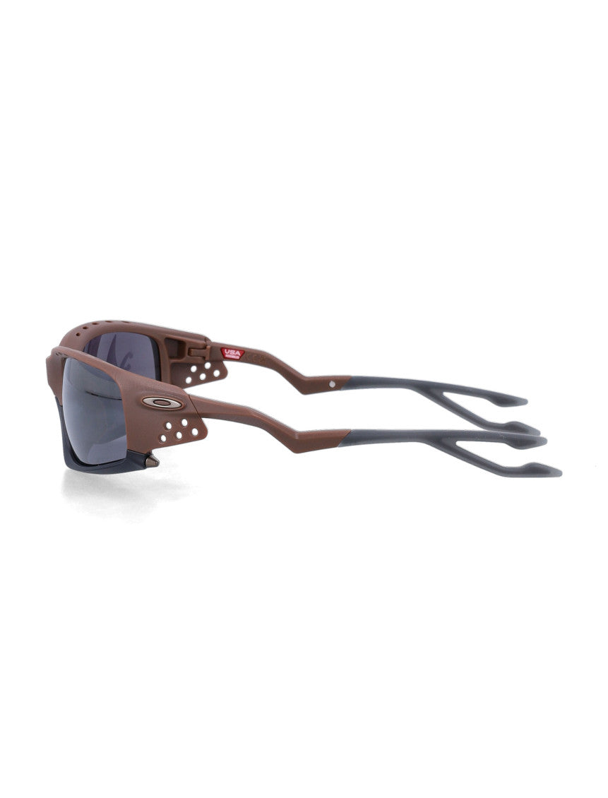 Brown Plantaris Rectangular Sunglasses 2