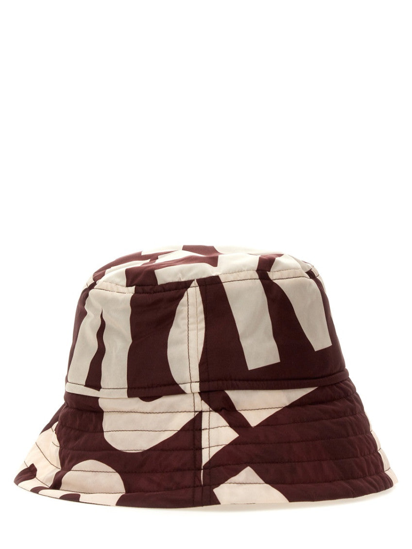 Brown Logo Bucket Hat 2
