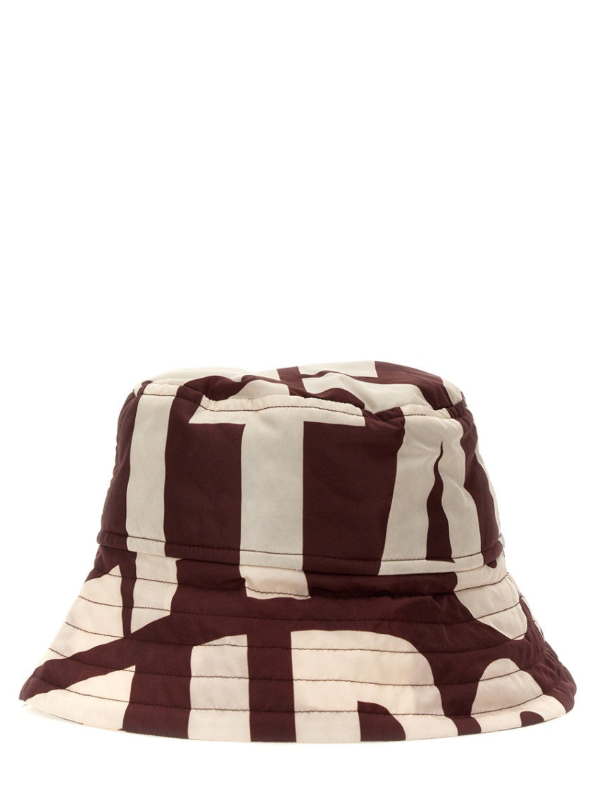 Brown Logo Bucket Hat 3